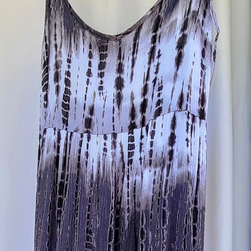 MOA USA Black and White Maxi Dress
